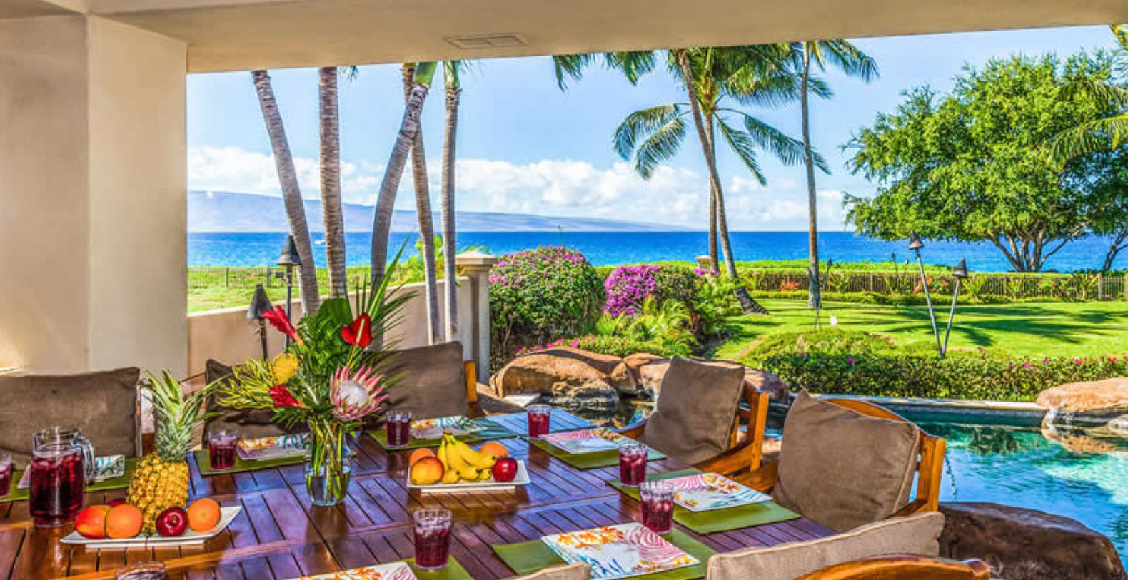 Oceanfront Mansion Rental Maui, Beachfront Mansion Rental Maui Hawaii, Luxury Beachfront
