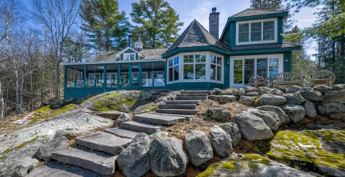 Sunsets on Joe Muskoka Lakes Villa Rentals