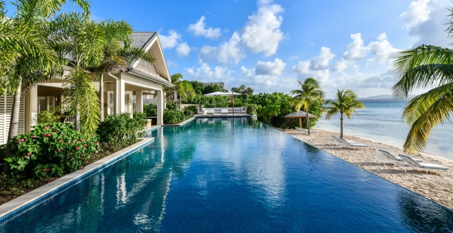 Villa Delphis Jumby Bay Vacation Villa - Antigua § Barbuda