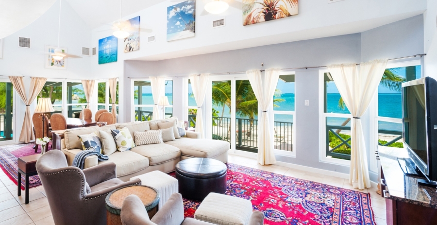 Lone Palm Grand Cayman Award-Winning Oceanfront Villa - East End