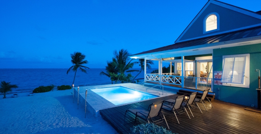 Lone Palm Grand Cayman Award-Winning Oceanfront Villa - East End