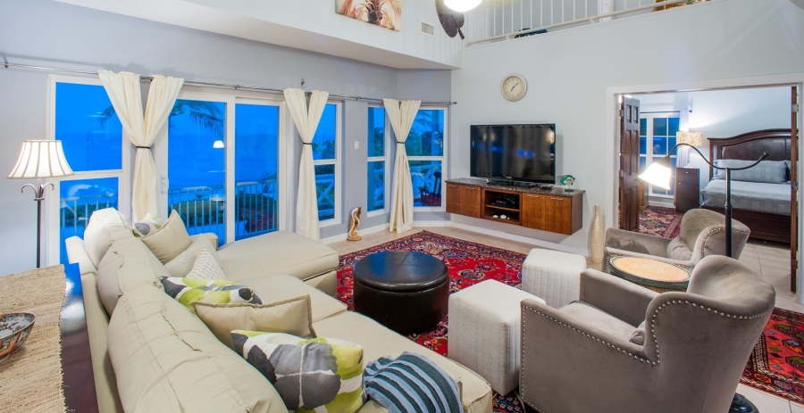 Lone Palm Grand Cayman Award-Winning Oceanfront Villa - East End