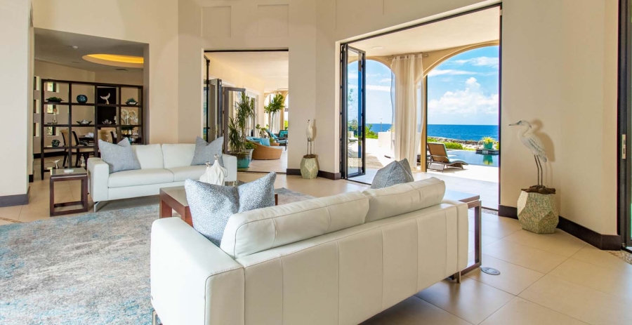 Oceans Edge Seaside Estate Grand Cayman Vacation Villa - South Coast