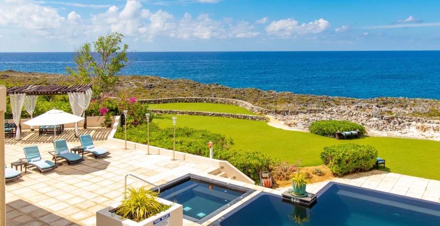 Oceans Edge Seaside Estate Grand Cayman Vacation Villa - South Coast