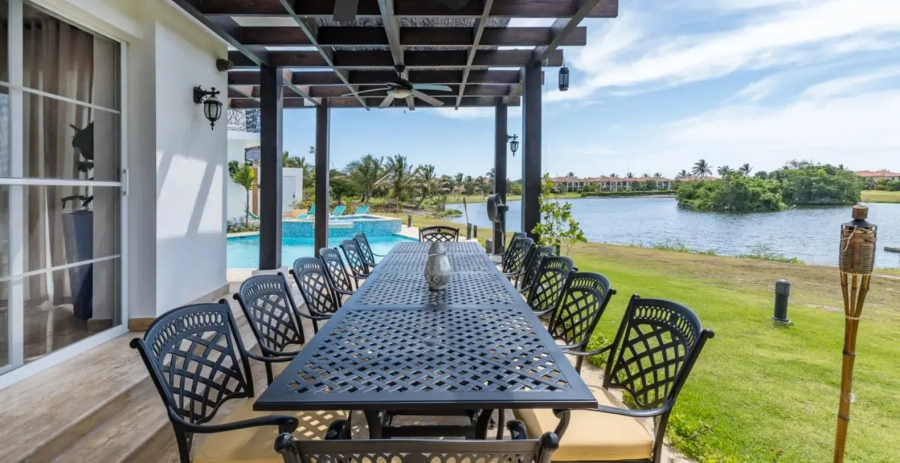 Lakefront Estate Bavaro Vacation Villa - Dominican Republic