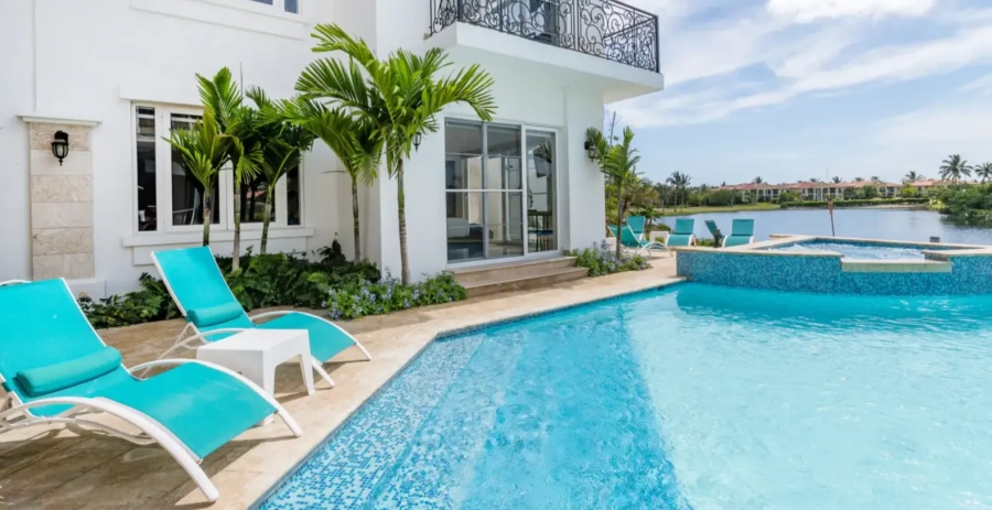 Lakefront Estate Bavaro Vacation Villa - Dominican Republic