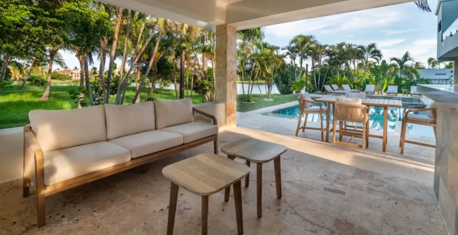 Lakefront Estate Bavaro Vacation Villa - Dominican Republic