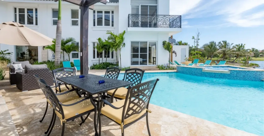 Lakefront Estate Bavaro Vacation Villa - Dominican Republic