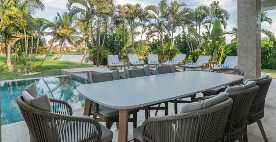 Lakefront Estate Bavaro Vacation Villa - Dominican Republic