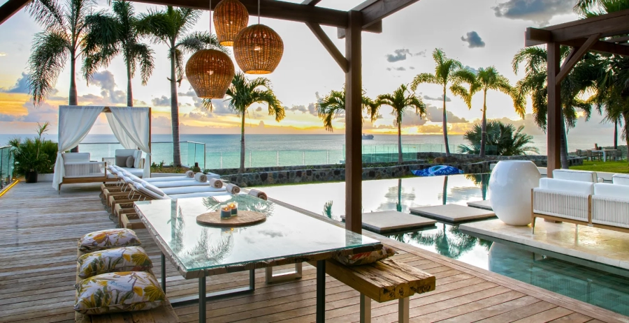 Villa Emeraude Dutch Side Vacation Villa - Saint Martin