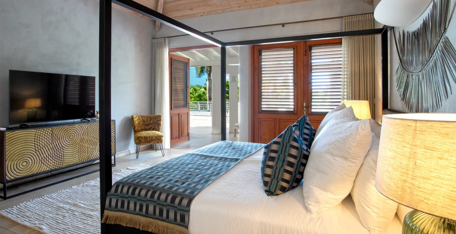 Les Palmiers Bleus Saint-Martin French Side Vacation Villa - Saint-Martin