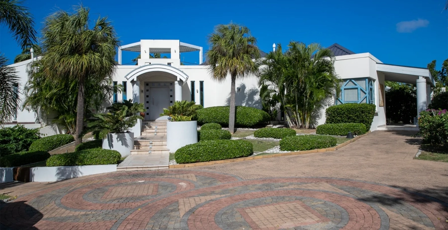 Les Palmiers Bleus Saint-Martin French Side Vacation Villa - Saint-Martin