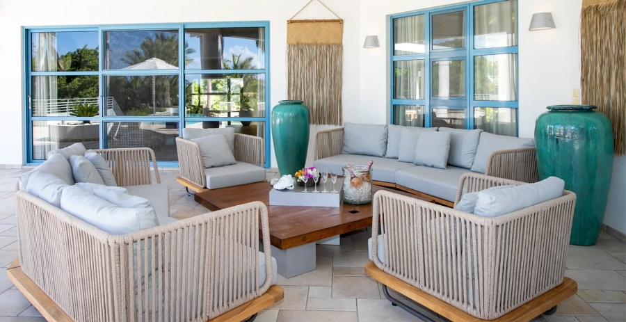 Les Palmiers Bleus Saint-Martin French Side Vacation Villa - Saint-Martin