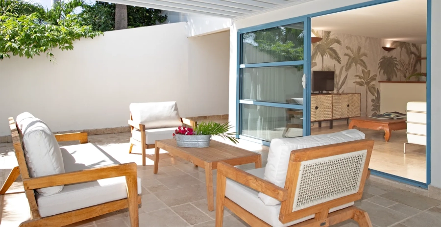 Les Palmiers Bleus Saint-Martin French Side Vacation Villa - Saint-Martin