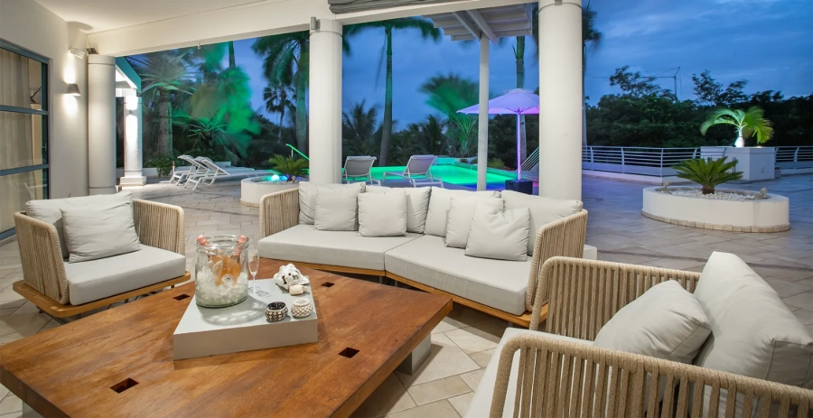 Les Palmiers Bleus Saint-Martin French Side Vacation Villa - Saint-Martin