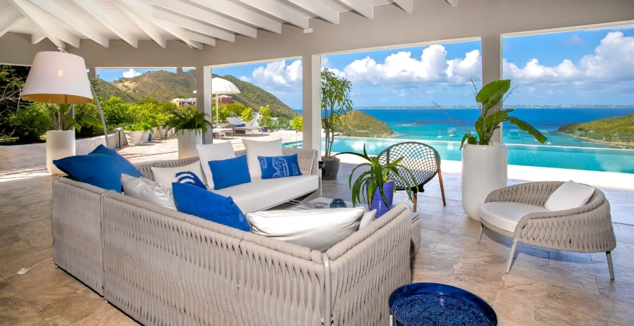Privilège Estate French Side Vacation Villa - Saint Martin