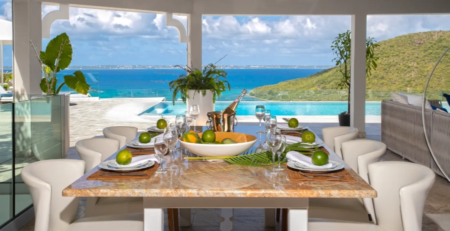 Privilège Estate French Side Vacation Villa - Saint Martin