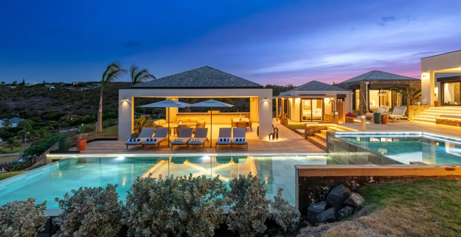 Villa Grand View French Side Vacation Villa - Saint Martin