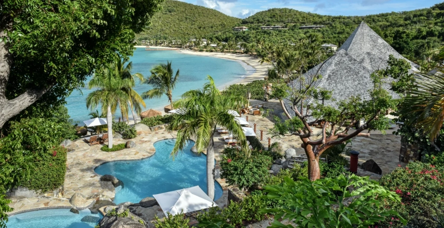 Beachfront Cottage Little Dix Bay Vacation Villa - BVI