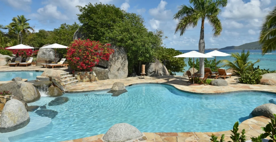 Beachfront Cottage Little Dix Bay Vacation Villa - BVI