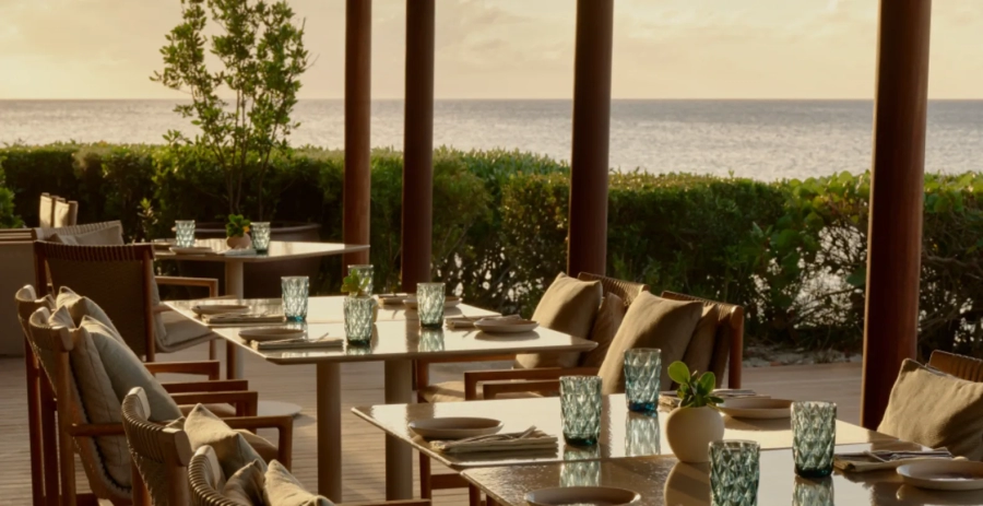 Beach Sala – 5BR Villa  Amanyara Vacation Villa - Turks & Caicos