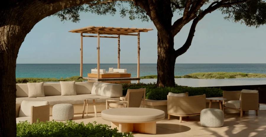 Beach Sala – 5BR Villa  Amanyara Vacation Villa - Turks & Caicos