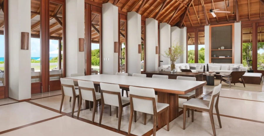 Beach Sala – 5BR Villa  Amanyara Vacation Villa - Turks & Caicos