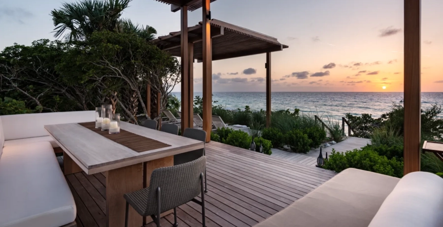 Beach Sala – 5BR Villa  Amanyara Vacation Villa - Turks & Caicos