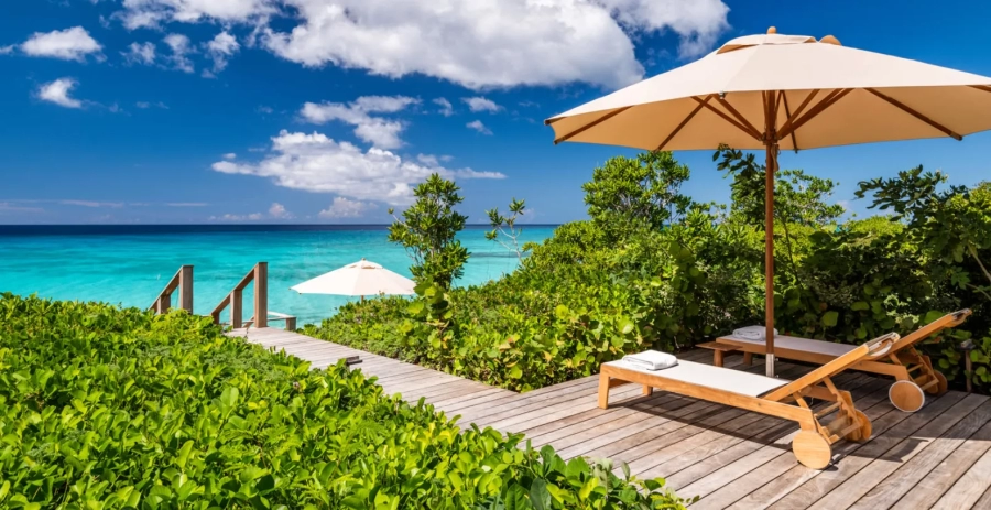 Beach Sala – 6BR Villa  Amanyara Vacation Villa - Turks & Caicos