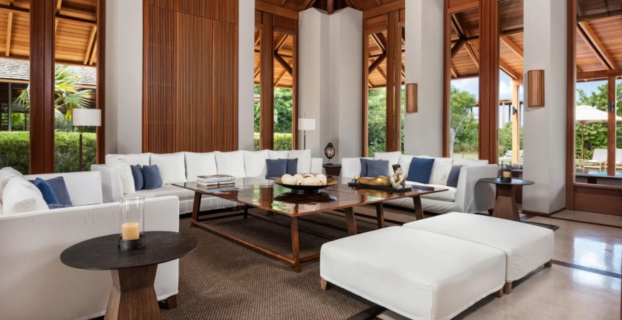 Beach Sala – 6BR Villa  Amanyara Vacation Villa - Turks & Caicos