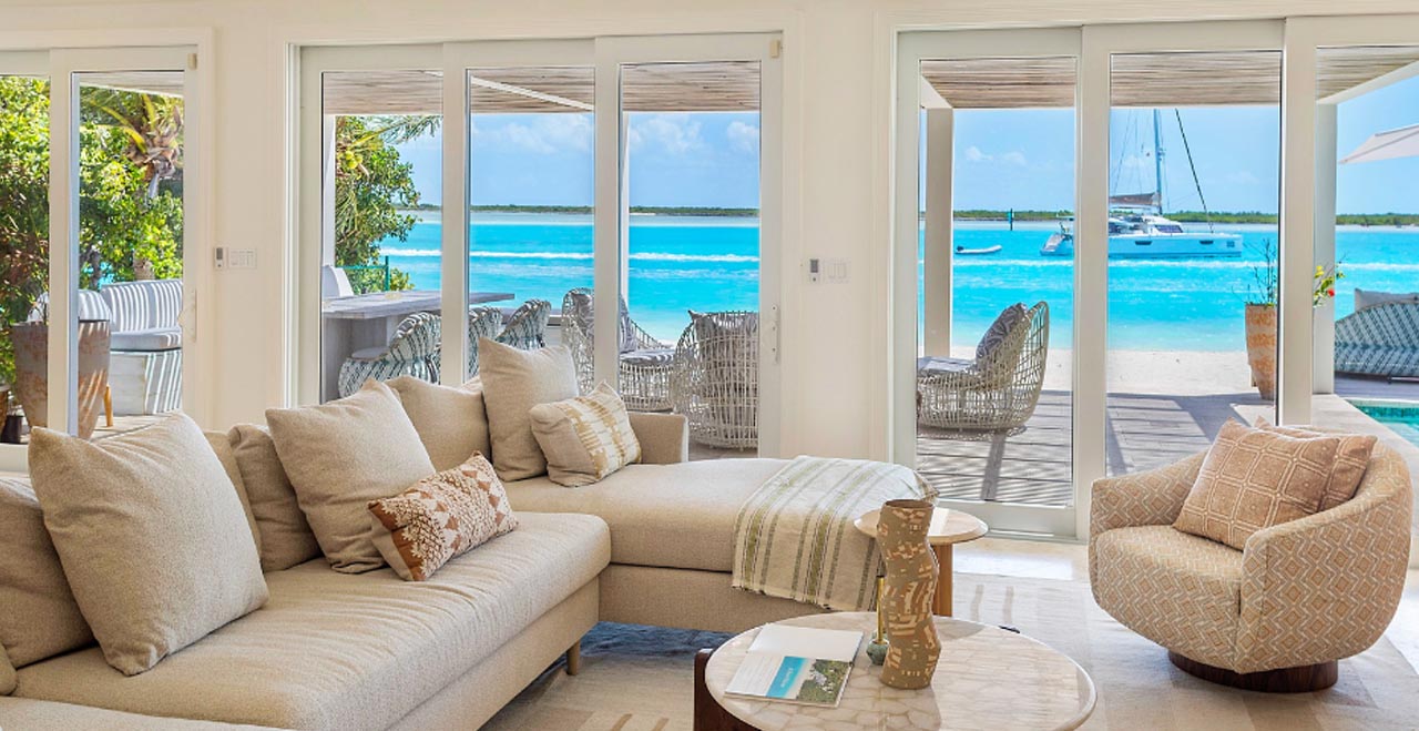 Beach Villa Aquazure Turks & Caicos Villa Rental