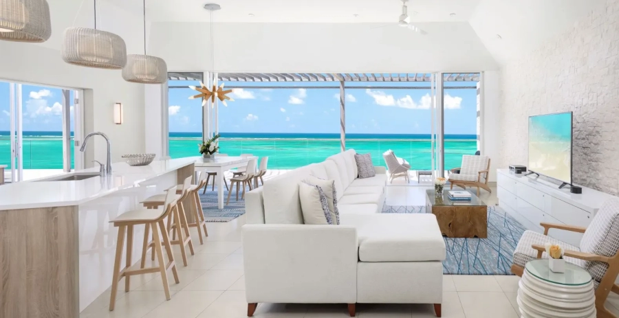 Oceanfront Penthouse  Turks & Caicos Luxury Rentals Vacation Villa - Turks & Caicos