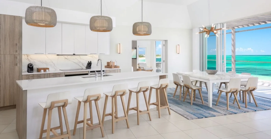 Oceanfront Penthouse  Turks & Caicos Luxury Rentals Vacation Villa - Turks & Caicos