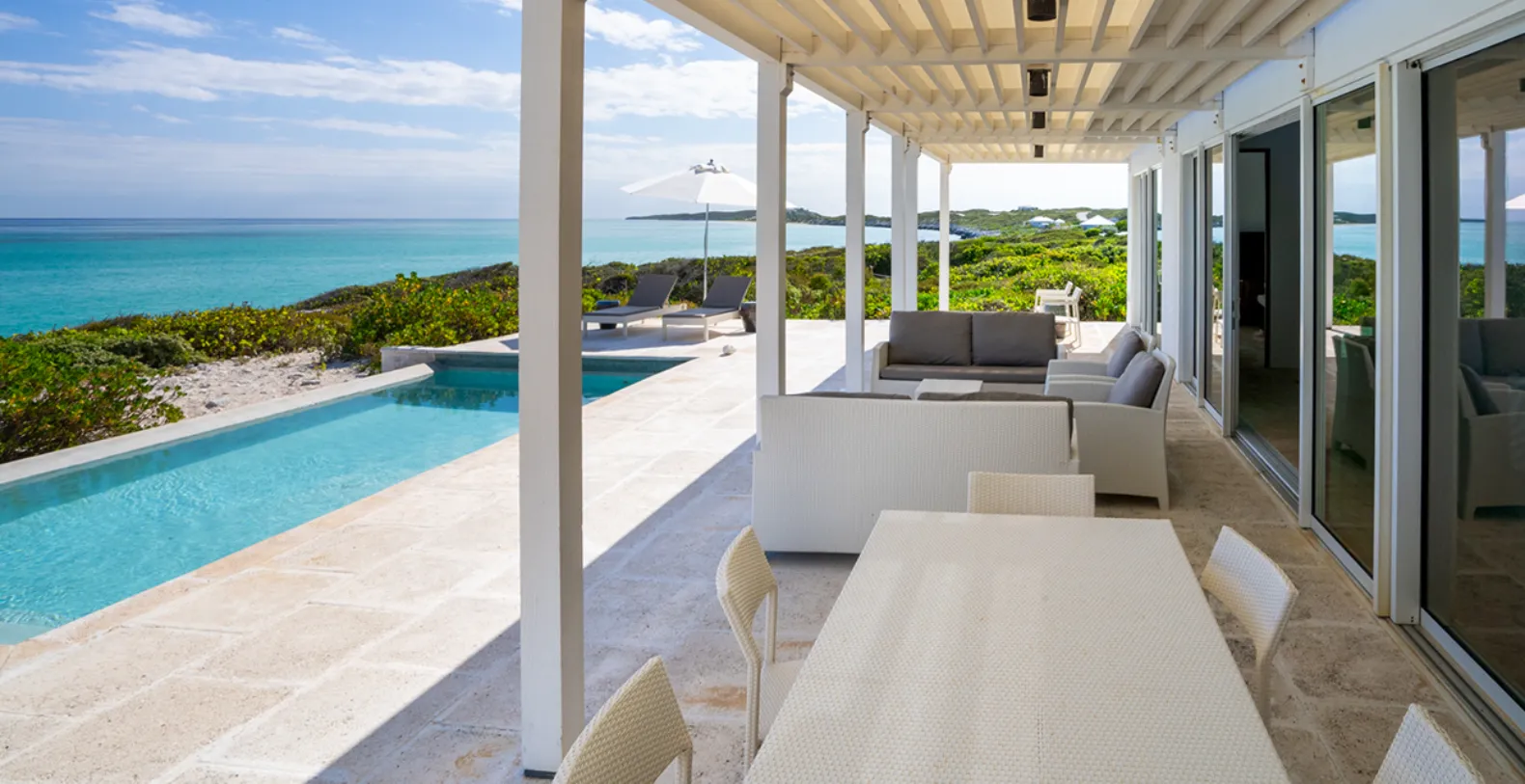 Oceanfront Reef Villa Turks & Caicos Vacation Villa - South Caicos