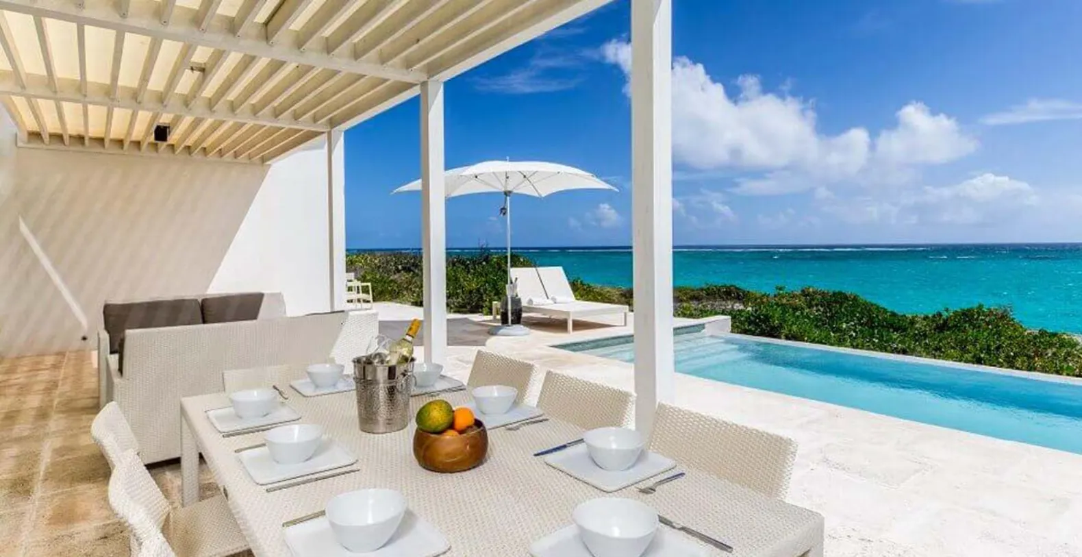 Oceanfront Reef Villa Turks & Caicos Vacation Villa - South Caicos