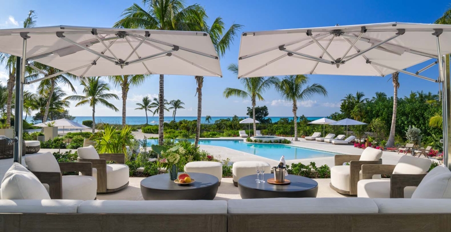 Sea Breeze Estate Turks & Caicos Vacation Villa - Grace Bay