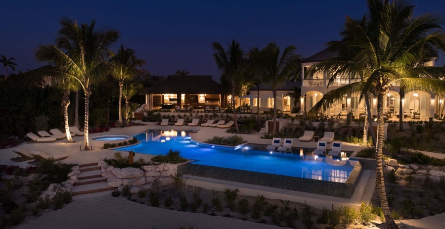 Sea Breeze Estate Turks & Caicos Vacation Villa - Grace Bay