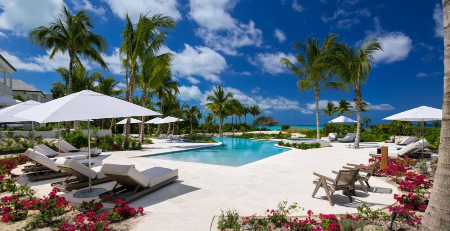 Sea Breeze Estate Turks & Caicos Vacation Villa - Grace Bay