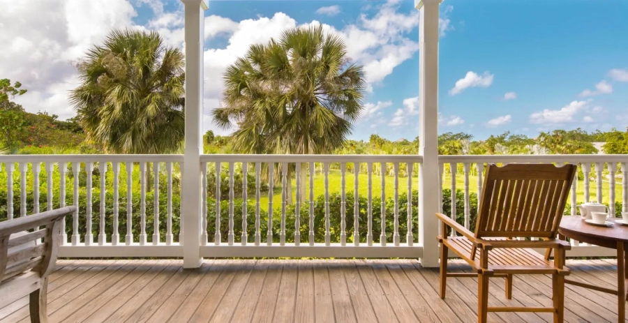 Terrace Room Parrot Cay Vacation Villa - Turks & Caicos