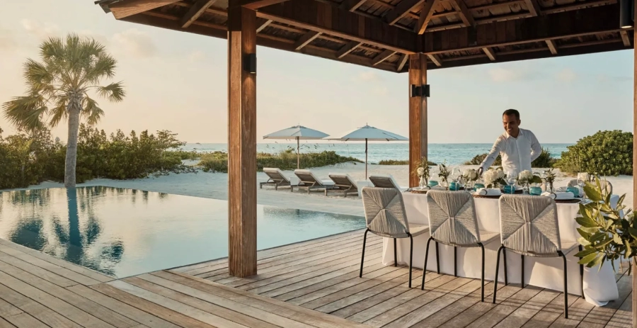 Two Bedroom Beach villa Parrot Cay Vacation Villa - Turks & Caicos