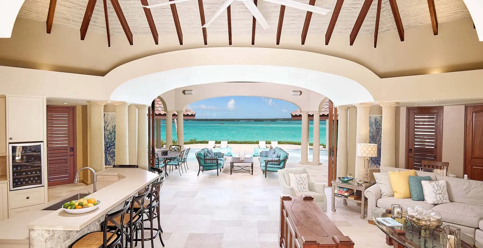 Villa Ombre Turks & Caicos Vacation Villa - Chalk Sound, Providenciales