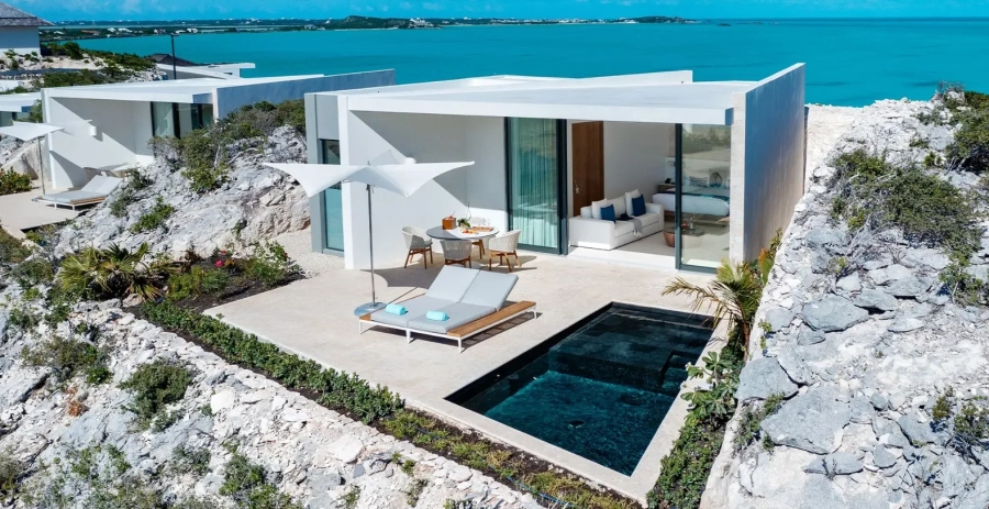 Wymara One Bedroom Pool Villa Turks & Caicos Luxury Rentals Vacation Villa - Turks & Caicos