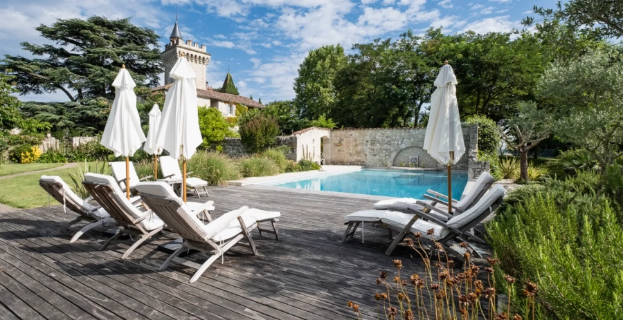 Chateau Mezard Aquitaine/Bordeaux Vacation Villa - France