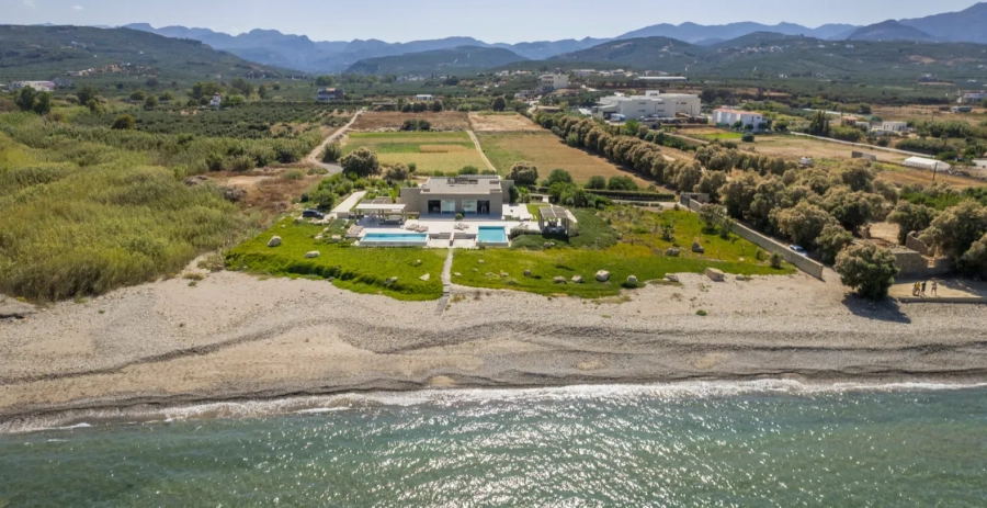 Private Beachfront Estate Crete Vacation Villa - Greece