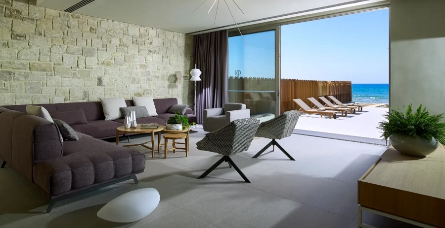 Private Beachfront Estate Crete Vacation Villa - Greece