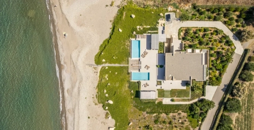 Private Beachfront Estate Greece Villa Rentals