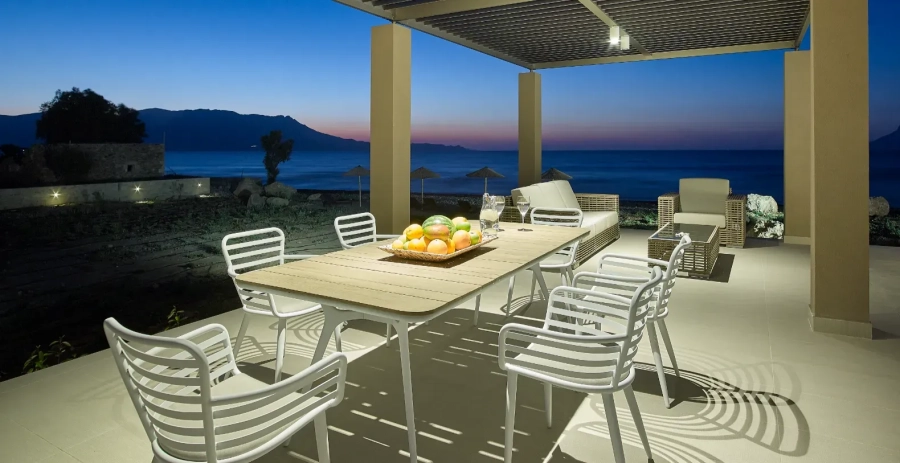 Private Beachfront Estate Crete Vacation Villa - Greece