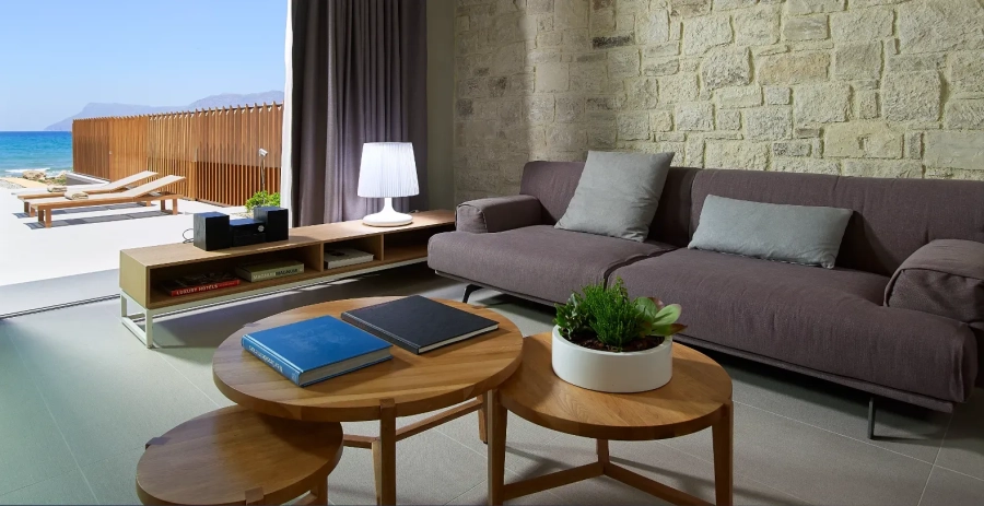 Private Beachfront Estate Crete Vacation Villa - Greece