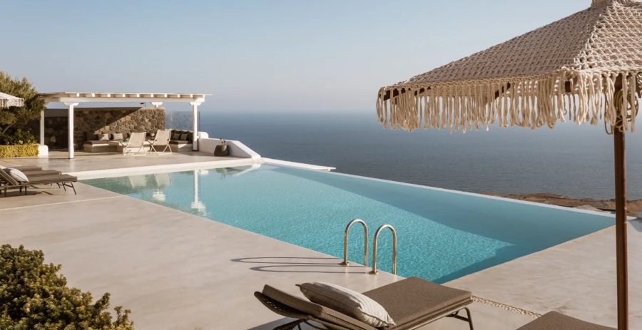 O'Santo Villa Santorini Vacation Villa - Greece