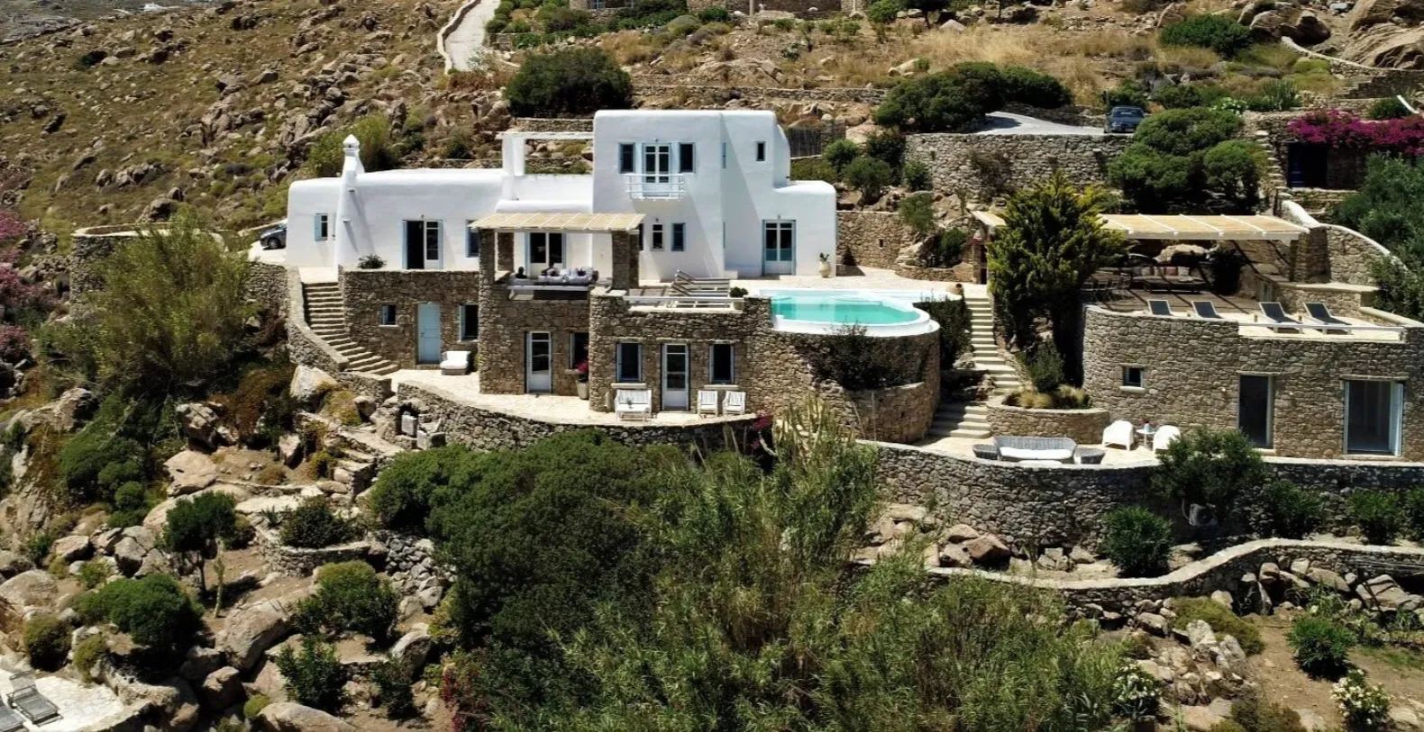 Superior Villa I, Panormos  Bay, Mykonos Greece Letting
